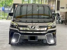2015 Toyota Vellfire 2.5 ZA MPV low mil + sunroof