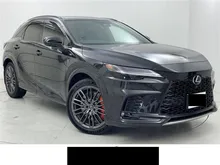 2023 Lexus RX 500h 2.4 F Sport, Dual Boost Hybrid System, Advanced Park, Panorama Moonroof, Leather Seats, 21-inch Aluminum Wheels, INCOMING STOCK