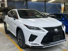 2021 Lexus RX 300 2.0 F Sport 4-EYES 4-CAM PANAROMIC SUNROOF/SUV/FREE 8 YRS WARRANTY
