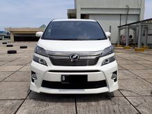 Toyota Vellfire 2.4 ZG PS At 2014 NIK 2013 Plat Genap Pajak Panjang 1th