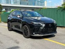 2022 WHITE BLACK INT 360CAM ORANGE CALIPER SUNROOF HUD BSM WIRELESS CHARGER APPLE CAR PLAY PRE CRASH Lexus NX 350 2.4 F Sport SUV NX350