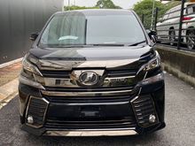 TOYOTA VELLFIRE GOLDEN EYE 2017 UNREG