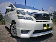 (Reg 2015)(Spec Paling Tinggi)(Z Platinum)(Power Boots)(Alcantara Seat)(Free Siap Potong Nama)(Free Waranty)(Toyota Vellfire 2.4 MPV)(Pearl White)