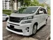 Used 2012 Toyota Vellfire 2.4 Z G Edition MPV - Cars for sale