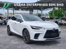 2024 Lexus RX 350 2.4 F Sport SUV *GRADE 5A *RED LEATHER *PANAROMIC ROOF *360 CAMERA