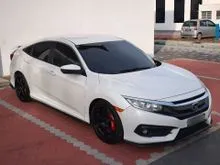 2018 Honda Civic 1.8 S Sedan Brembo Caliper Leather Seat Low Mileage 3Year Warranty