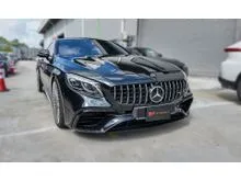2018 Mercedes-Benz AMG S63 4.0 Coupe with AMG steering, Ventilated seats, Front-lifter, Two-tone interior (white and black) - CAR FOR SALE