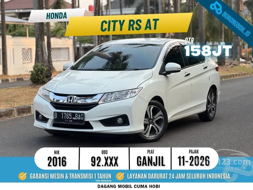 2016 Honda City E Sedan