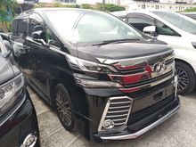 2016 Toyota Vellfire 2.5 ZG SUNROOF MODELISTA BODYKIT UNREG16