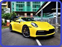 UNREGISTER 2019 Porsche 911 3.0 Carrera 4S CERAMIC BRAKE PCCB LED MATRIX SPORT CHRONO SPORT EXHAUST 18 WAYS ELEC SEAT PDCC REAR AXLE STER SURROUND CAM