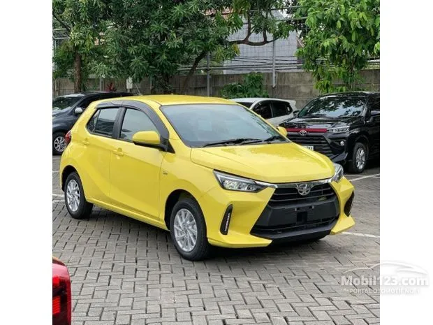Toyota Agya Baru Automatic Kuning di Jabodetabek Harga Kredit