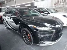 2023 LEXUS RX350 2.4T F-SPORT AWD NEW FACELIFT/360 CAMERA/HEAD UP DISPLAY/PANROOF/DIGITAL INNER MIRROR/BSM