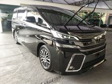2016 Toyota Vellfire 2.5 ZG PRE CRASH SUN ROOF