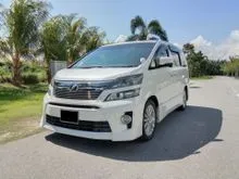 2012 Toyota Vellfire 2.4 Z G Edition MPV