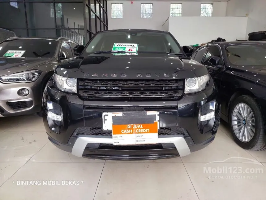 Jual Mobil Land Rover Range Rover Evoque 2012 Dynamic Luxury Si4 2.0 di DKI Jakarta Automatic Coupe Hitam Rp 425.000.000