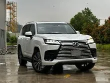 2022 LEXUS LX600 3.4 7 SEATER SUV MARK LEVINSON, HIGH GRADE, REAR ENTERTAINMENT, AIR SUSPENSION, SUNROOF, SOFT CLOSE, HUD, DIM, 360 CAMERA, POWER BOOT