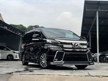 2016 Toyota Vellfire 2.5 Z G Edition MPV