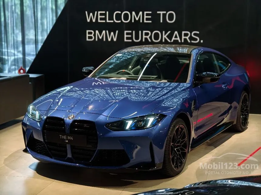 Jual Mobil BMW M4 2024 Competition M xDrive 3.0 di DKI Jakarta Automatic Coupe Biru Rp 2.800.000.000