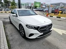 2025 Mercedes-Benz E200 2.0 Avantgarde Sedan