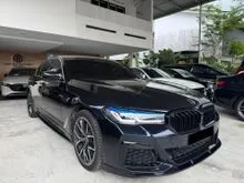 2020 BMW 530i 2.0 M Sport LCI FaceLife / FaceLife Meter & Rims & Kit & Head Lamp / No Hidden Charge / Guarantee Condition / Max Loan