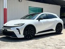 Full Tank 1000+ KM (NEGOTIABLE Last Unit) 2024 Toyota Crown Sport 2.5 Z PHEV SUV 360cam Panaromic Roof HUD Modelista BODYKITS (PM for Special Price)