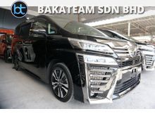 2018 Toyota Vellfire 2.5 ZG MPV -READY STOCK- -BEST DEAL-