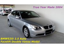 BMW 525i 2.5 iDrive Double Vanos Facelift Spec