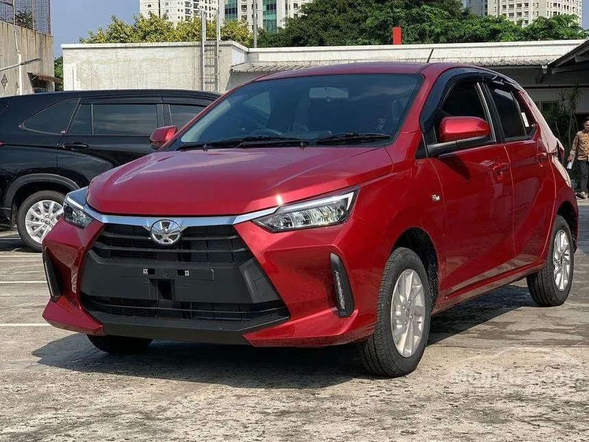 Jual Mobil Toyota Agya 2024 G 1.2 di Jawa Barat Automatic Hatchback Merah Rp 178.400.000