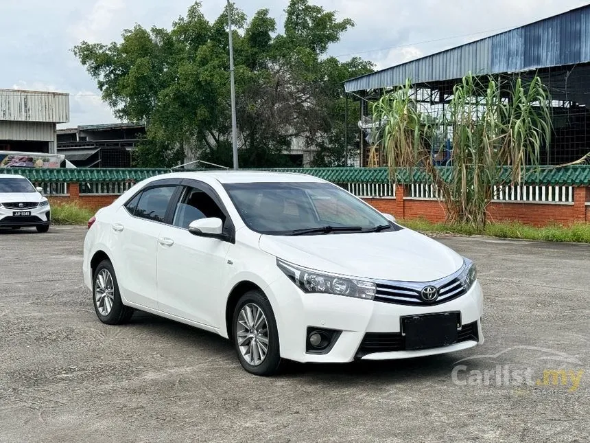 2014 Toyota Corolla Altis E Sedan