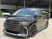 2024 Toyota Alphard 2.5 Executive Lounge HYBRID MPV/ GRADE 5A/ FULL SPEC/ JBL/ SUNROOF/ HUD/ SIDESTEP/ MASSAGE PILOT SEAT/ HYBRID WARRANTY/ MODELLISTA