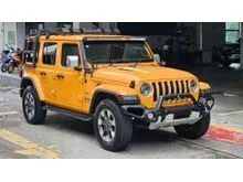2021 Jeep Wrangler 2.0 Unlimited OVERLAND NACHO / JPN SPEC / 39K KM / GRADE 4.5B / LED LIGHT BAR / ROOF RACK
