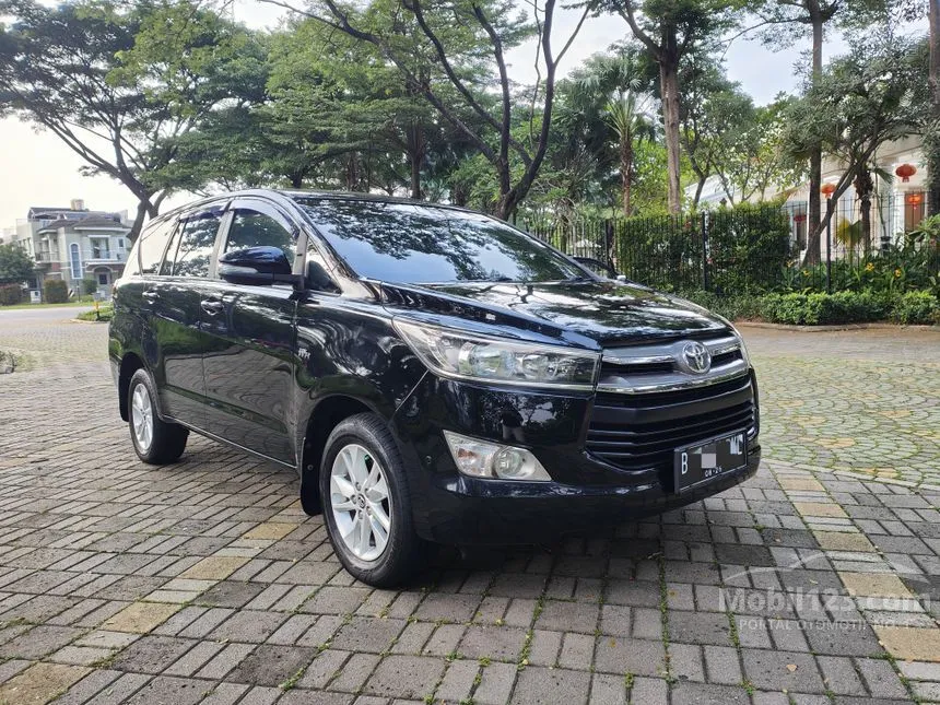 Jual Mobil Toyota Kijang Innova 2016 V 2.0 di Banten Automatic MPV Hitam Rp 238.000.000