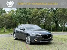 2016 Mazda 3 2.0 SKYACTIV-G Sedan. Reverse Camera, Leather Seat, Head-Up Display HUD, Paddle Shift.