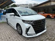 2023 Toyota Alphard 2.5 Z Modelista MPV - SIDE STEP , GRADE 5A , SUNROOF , AUTO PARK , HUD , MODELLISTA , 360 CAM , DIM , BSM