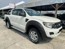 2013 Ford Ranger 2.2 XLT (M) - LOAN TINGGI / PUTIH / FULL SERVICE