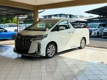 PROMO MERDEKA TOYOTA ALPHARD 2.5  S * 8 SEATERs  ( UNREGISTERED ) STOCK NEW SAMPAI