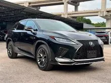 2022 Lexus RX 300 2.0 F Sport 5A [SUNROOF/RED LEATHER/4 CAMERAS/POWER BOOT/3-EYE LED/HUD]