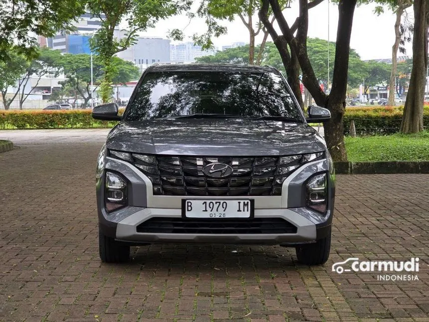 Jual Mobil Hyundai Creta 2022 Style 1.5 di Banten Automatic Wagon Abu