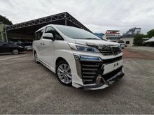 Toyota Vellfire 2.5 Z EDITION 2018 8 SEATER DIGITAL INNER CAMERA PRECRASH MODELLISTA BODYKIT