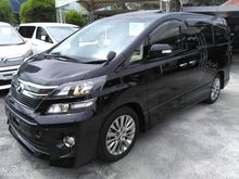 Toyota Vellfire 2.4 Z Golden Eyes 2 Recond Sunroof Unreg Alpine Monitor Alpine Roof