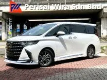 2023 Toyota Alphard 2.5 Z Modelista MPV SIDE STEP+360 CAM+MOONROOF+DIM+BSM+HUD+AUTO PARKING CashBack Ready