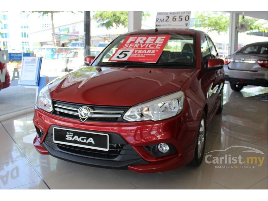 Proton Saga 2017 Standard 1.3 in Kedah Automatic Sedan Red 