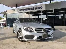2017 Mercedes-Benz C180 1.6 AMG,JAPAN SPEC,GRADE 4.5,KEYLESS, PUSH START,2017 UNREGISTER