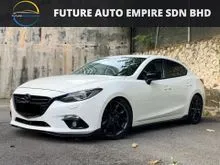 2015 Mazda 3 2.0 SKYACTIV-G High Sedan / FULL BODYKIT WITH SPOILER / HEAD UP DISPLAY / FULL LEATHER SEAT