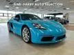 Used 2016 Porsche 718 2.0 Cayman Coupe (Manual with Sports Exhaust) Sime Darby Auto Selection Glenmarie