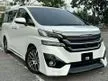 Used 2016 Toyota Vellfire 2.5 ZG Edition MPV LOCAL SPEC 2 DIGIT NUMBER