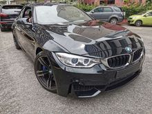 2016 BMW M4 3.0L Twin Turbo Convertible Hard Top With Head Up Display,Carbon Interior,Harmon Kardon Sound System,Memory Seat,Black Colour