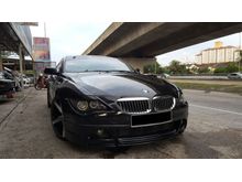 BMW 630i M-SPORT,NO GST,PANAROMIC (MANU 2007 REG 2008),FULL LEATHER ELECTRONIC SEATS,CRYSTAL BLACK IN COLOUR,INTERIOR LIKE NEW,ONE DATO OWNER