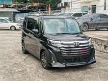 2023 Toyota Roomy 1.0 Custom G-T MPV - Grade 4.5A, Mileage 17K KM, 360 Surround View Camera, Spare Tayar