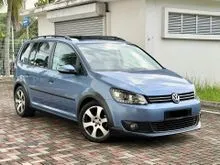HARGA O.T.R RM18,700 Volkswagen Cross Touran 1.4 MPV HIGH SPEC 2012/2013 SUNROOF - NO PROCESSING FEE